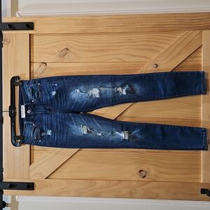 Enjean | Distressed Skinny Jeans | Size 0